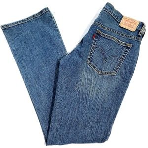 LEVI'S 515 Women's Bootcut Med Wash Jeans 8L EUC